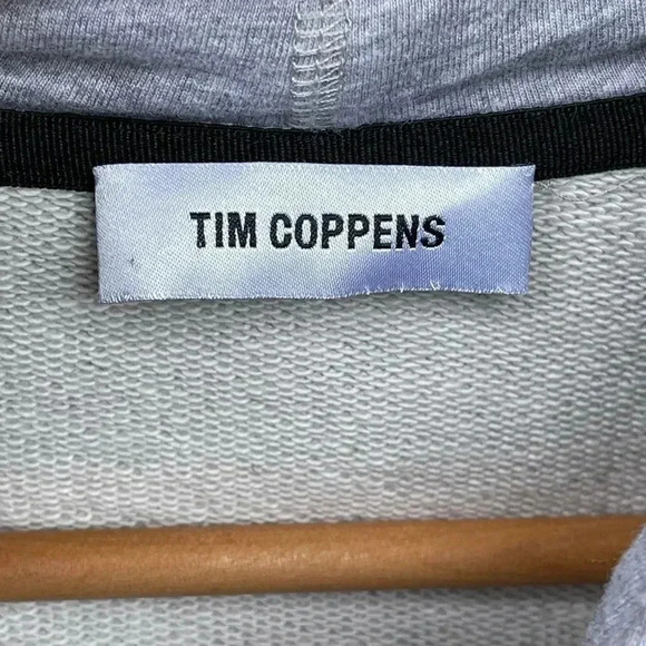 TIM COPPENS Graphic Print Hoodie xs - Picture 10 of 12